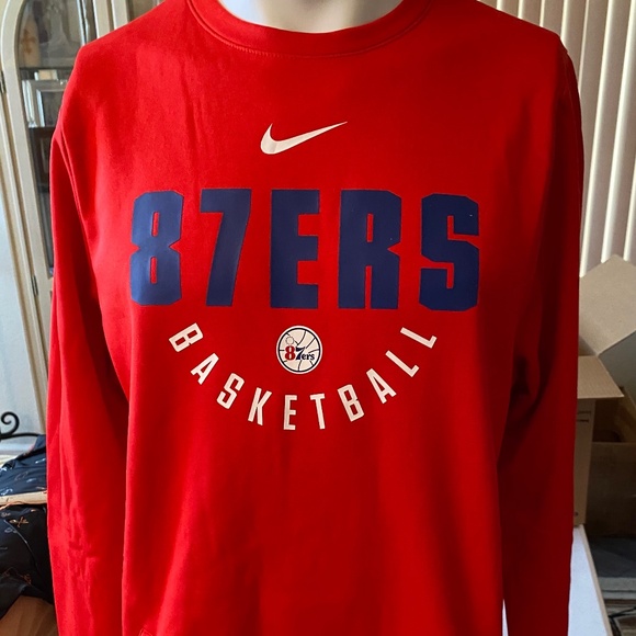 New Nike G-League 87ers Basketball sweatshirt with front pocket various sizes - Picture 1 of 5